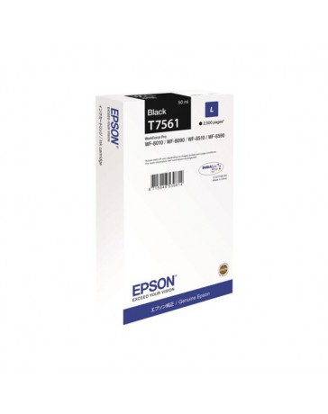 INK JET EPSON ORIG.C13T756140 NEGRO 2500PAG