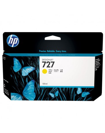 INK JET HP ORIG. B3P21A AMARILLO ALTA HP Nº727 130ML