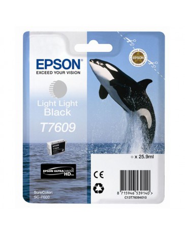 INK JET EPSON ORIG.C13T76064010 GRIS CLARO