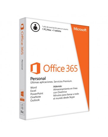 SOFTWARE OFFICE 365 PERSONAL 1PC Q02-00542
