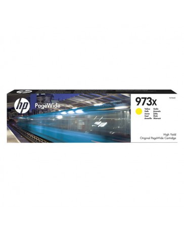 INK JET HP ORIG. F6T83AE Nº973X AMARILLO