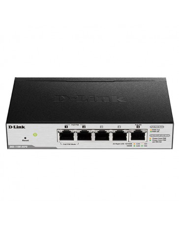 SWITCH D-LINK 5 PORT GIGABIT POE SMART WITH 1 PD