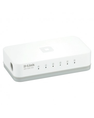 SWITCH D-LINK 5 PORT 10/100 FAST ETHERNET GO-5W-5E