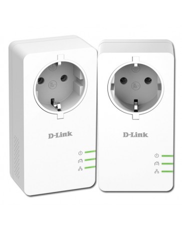 POWER LINE D-LINK AV2 1000 HD GIGABIT DHP-P601AW PACK 2