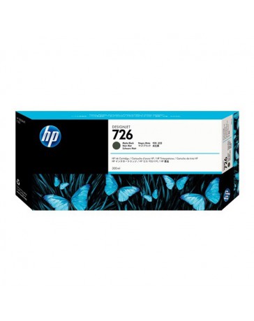 INK JET HP ORIG. CH575A Nº 726 NEGRO MATE