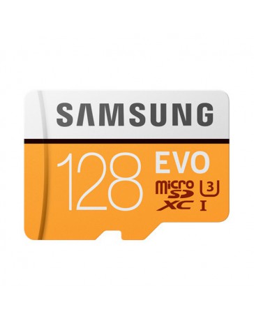 MICRO SDHC SAMSUNG EVO 128GB CON ADAP. CLASE 10