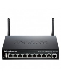ROUTER D-LINK WIFI DSR-250N VPN 1P WAN GIGA 8P LAN GIGA