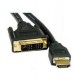 ADAPTADOR HDMI-A A DVI-D AK639-3 3 MTRS
