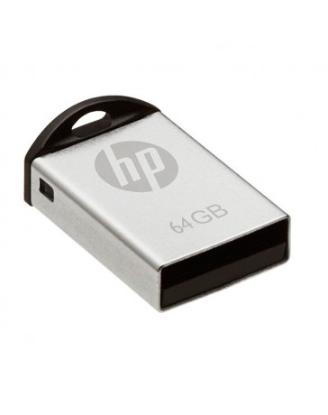 PENDRIVE HP V222W 64GB USB2.0 PLATA