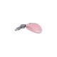 RATON APPROX OPTICAL CABLE RETRACTIL ROSA*