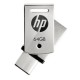 PENDRIVE HP X5000M 64GB USB3.1 OTG ACERO INOX.