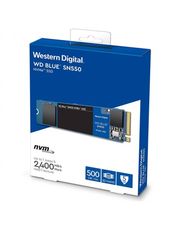 DISCO SOLIDO SSD WESTERN DIGITAL 500GB SATA 3 M.2 NVNE BLUE