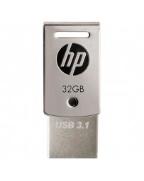 PENDRIVE HP X5000M 32GB USB3.1 OTG ACERO INOX.