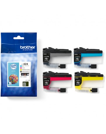 INK JET BROTHER ORIG LC424VAL HASTA 750 PAG.X COLOR
