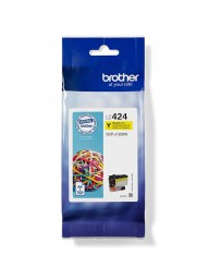 INK JET BROTHER ORIG LC424Y HASTA 750 PAG.