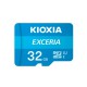 MICRO SDHC KIOXIA 32GB + ADAPTADOR CLASE 10