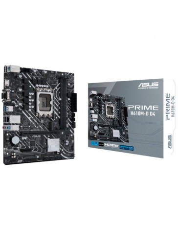 PLACA BASE ASUS PRIME H610M-D D4 SOCKET 1700 MICRO ATX