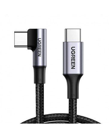 CABLE USB TIPO C 5A - 2M – QC 4.0 – NYLON+ALUM - UGREEN