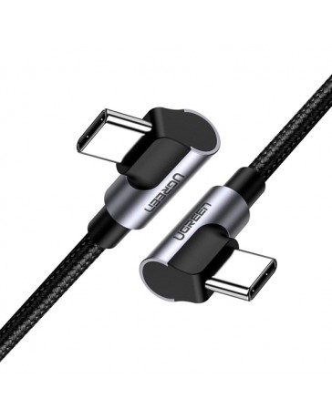 CABLE USB TIPO C - 2M - QC 4.0 - DOBLE CODO - UGREEN