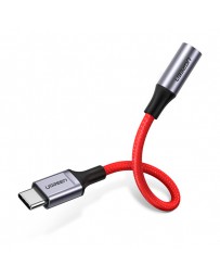 CABLE USB TIPO C A JACK F 3.5MM – 10CM - UGREEN