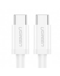 CABLE USB TIPO C A USB TIPO C 3A-1.5M-QC-BLANCO - UGREEN