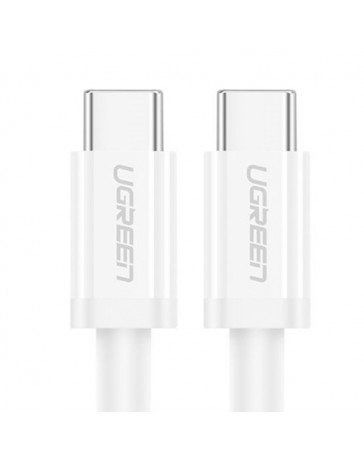 CABLE USB TIPO C A USB TIPO C 3A-1.5M-QC-BLANCO - UGREEN