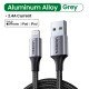 CABLE USB 2.0 A LIGHTNING 2.4A - 1.5M NEGRO - UGREEN