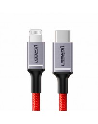 CABLE USB TIPO C A LIGHTNING 3A – QC - NYLON - UGREEN