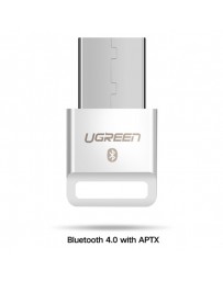 ADAPTADOR USB BLUETOOTH 4.0 - BLANCO - UGREEN