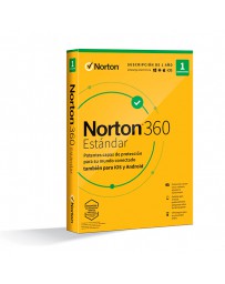 SOFTW. NORTON 360 STANDARD 10GB ES 1 USU 1 DISP.1 AÑO BOX