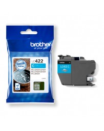 INK JET BROTHER ORIG LC422C HASTA 550 PAG. CYAN