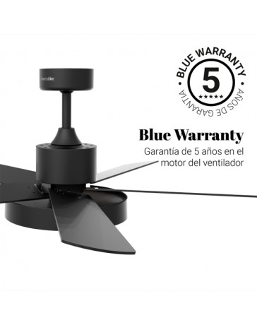 VENTILADOR DE TECHO LEVANTE 4048B NEGRO 122 CM