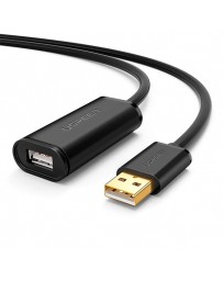 CABLE USB 2.0 MACHO A HEMBRA 3.0 M UGREEN NEGRO