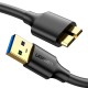 CABLE USB 3.0 A MICRO USB 3.0 DE 1.0 M NEGRO - UGREEN