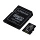 MICRO SDXC KINGSTON 256GB SELECT 80R CL10 UHS-I CARD +