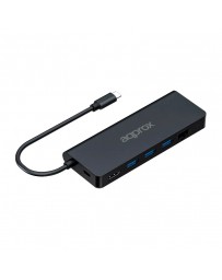 CONVERTIDOR APPROX USB TIPOC A 3XUSB 3.0/HDMI 4K/RJ45 APPC53