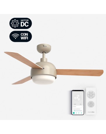 VENTILADOR DE TECHO VENTO 4048C CREMA SILENCIOSO