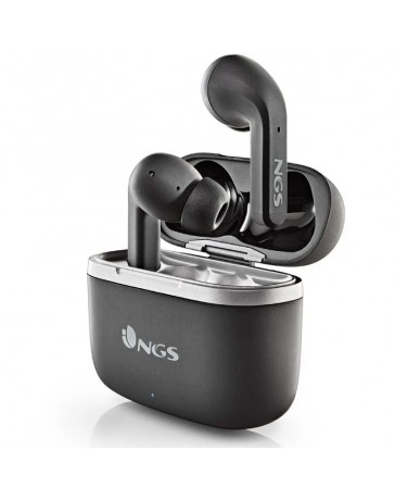 AURICULARES BLUETOOTH NGS ARTICA CROWN ESTUCHE CARGA 8H NEGR