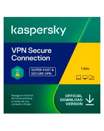 SOFTWARE KASPERSKY VPN 3 US 1 AÑO 2023