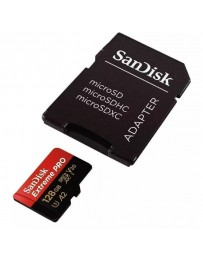 MICRO SDXC SANDISK EXTREME PRO 128GB MICROSD XC U+ ADAPTADOR