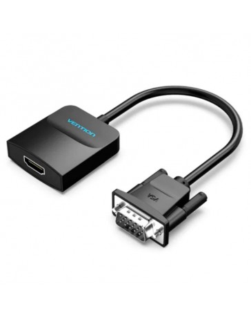 CABLE CONVERSOR VENTION ACNBB/ VGA MACHO HDMI HEMBRA 15CM