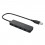 HUB APPROX DE 4 PUERTOS USB 3.0 NEGRO APPC49