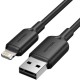 CABLE VENTION USB 2.0 LIGHTNING MACHO 480MBPS 2M NEGRO