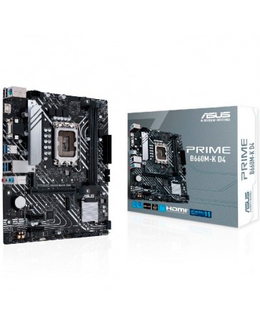 PLACA BASE ASUS PRIME B660M-K D4 SOCKET 1700 MICRO-ATX