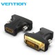 ADAPTADOR VENTION HDMI HEMBRA A DVI (24+1) MACHO NEGRO AILB0