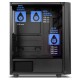 CAJA PC SEMITORRE NOX ATX HUMMER HORUS ARGB CRISTAL TEMPLADO