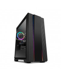 CAJA PC NOX HUMMER FUSION RGB MIDI TOWER NEGRO