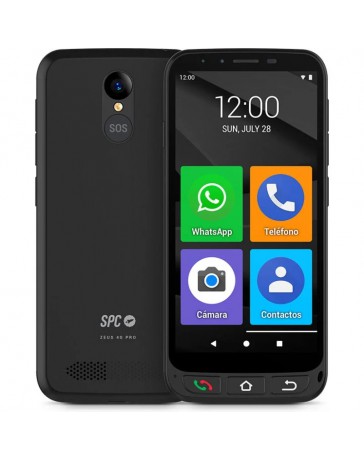 TELEFONO SPC MOVIL SENIOR ZEUS PRO 4G 5.5" 64GB NEGRO