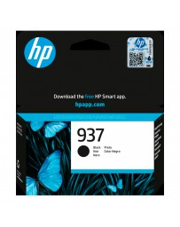 INK JET HP ORIG.4S6W5NE Nº 937 NEGRO