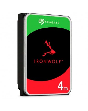 DISCO DURO SEAGATE IRONWOLF NAS 4TB 3.5"SATA III 256MB